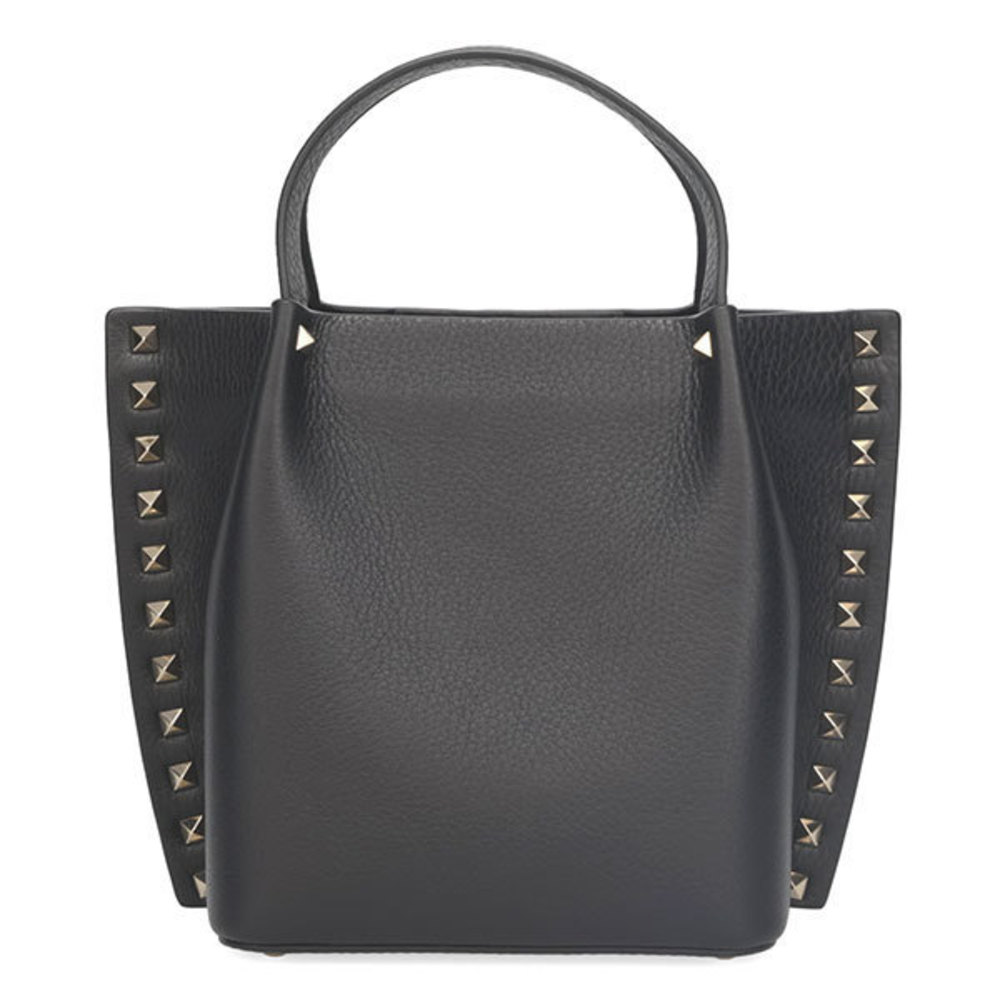 Valentino Rockstud Small Tote Bag Black